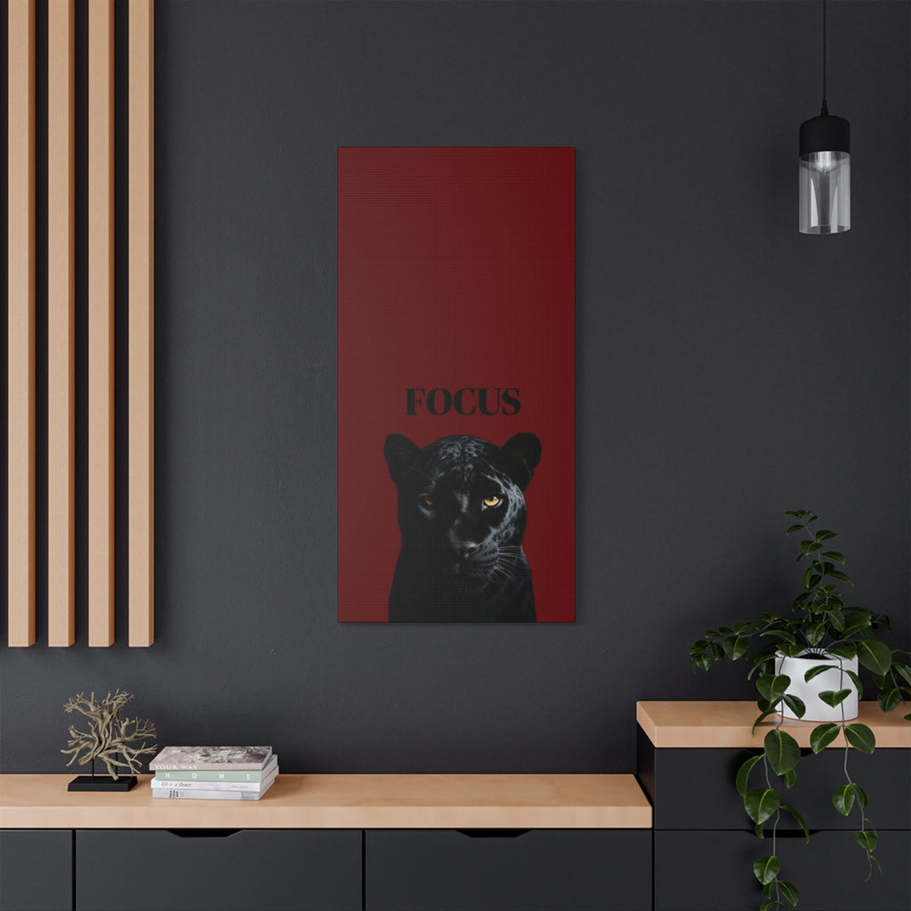 Focus - Black Panther Canvas