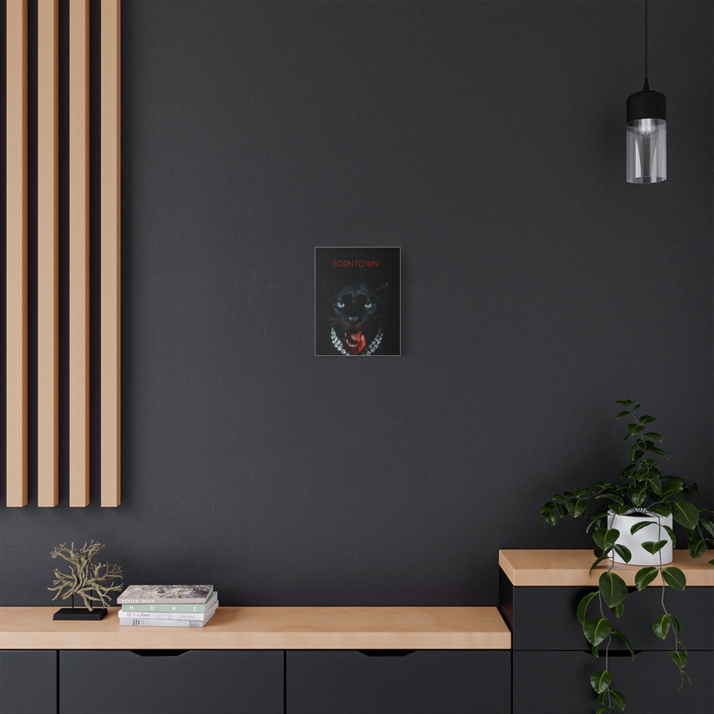 Born to Win - Black Panther Canvas