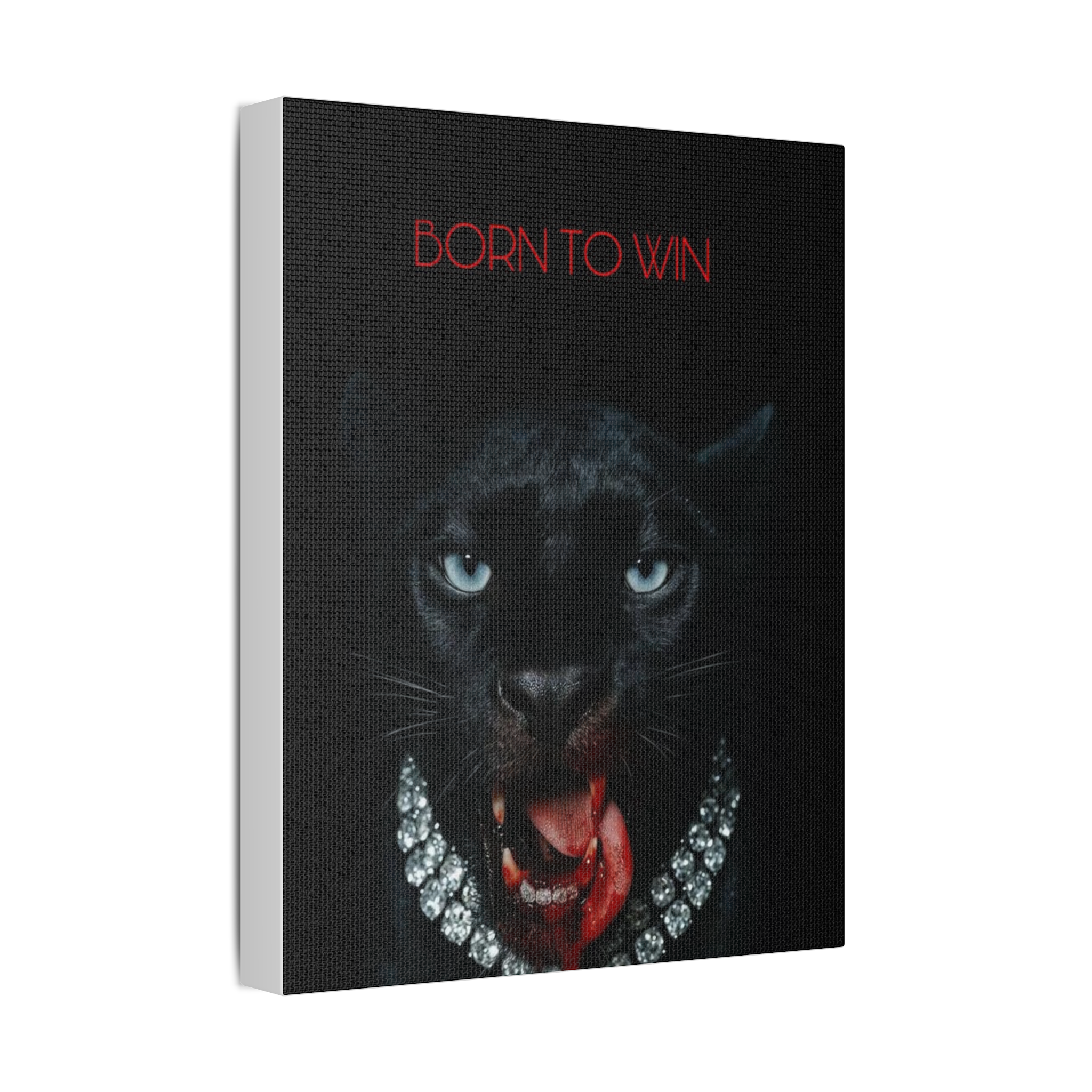 Born to Win - Black Panther Canvas