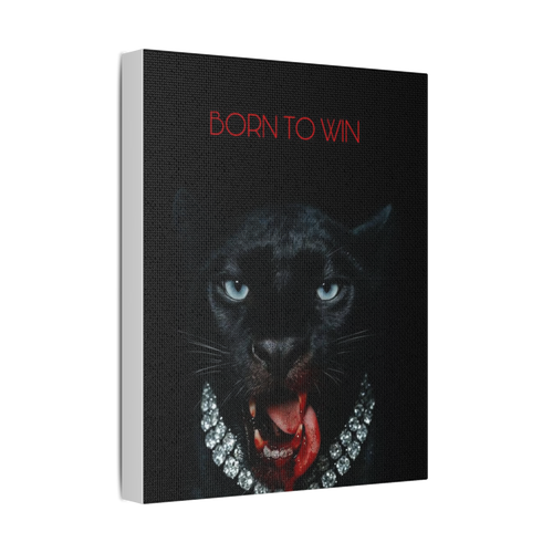 Born to Win - Black Panther Canvas